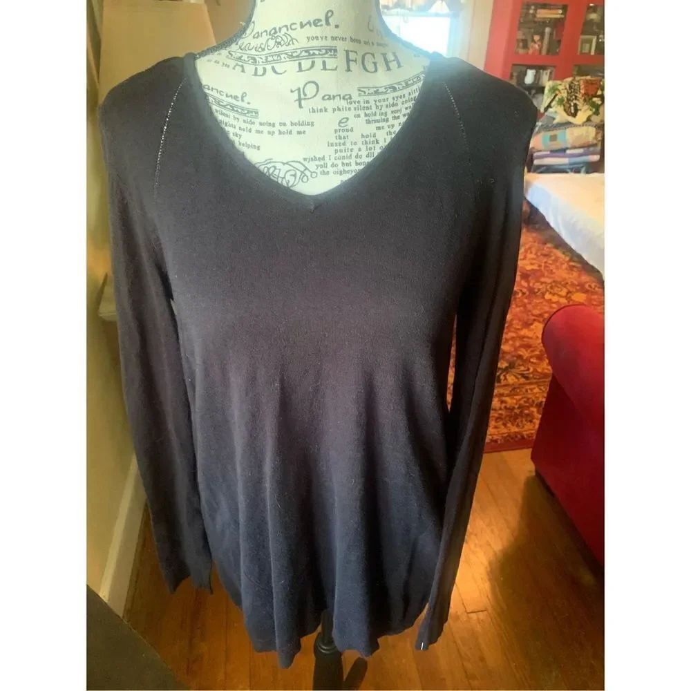Tribal Black Sweater